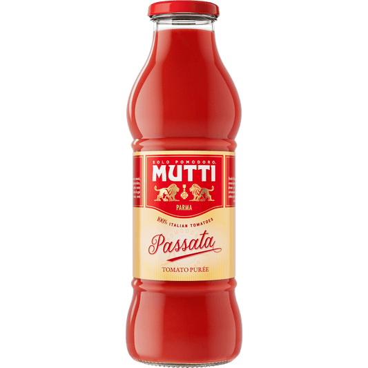 Mutti Tomato puree Passata (100% tomatoes) 400gr glutenfree