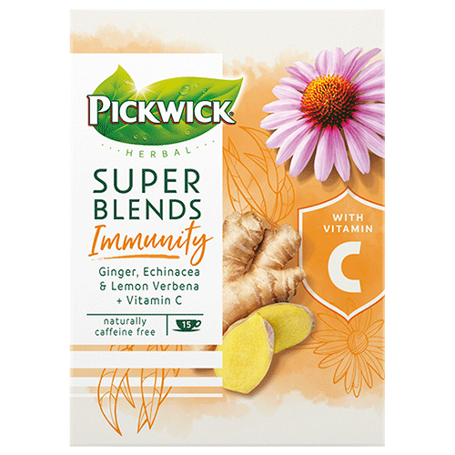 Pickwick Herbal Super Blends Immunity with Vitamin C caffeine free 15x