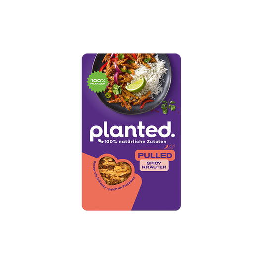 Planted Pulled Meat Spicy 160gr glutenfree