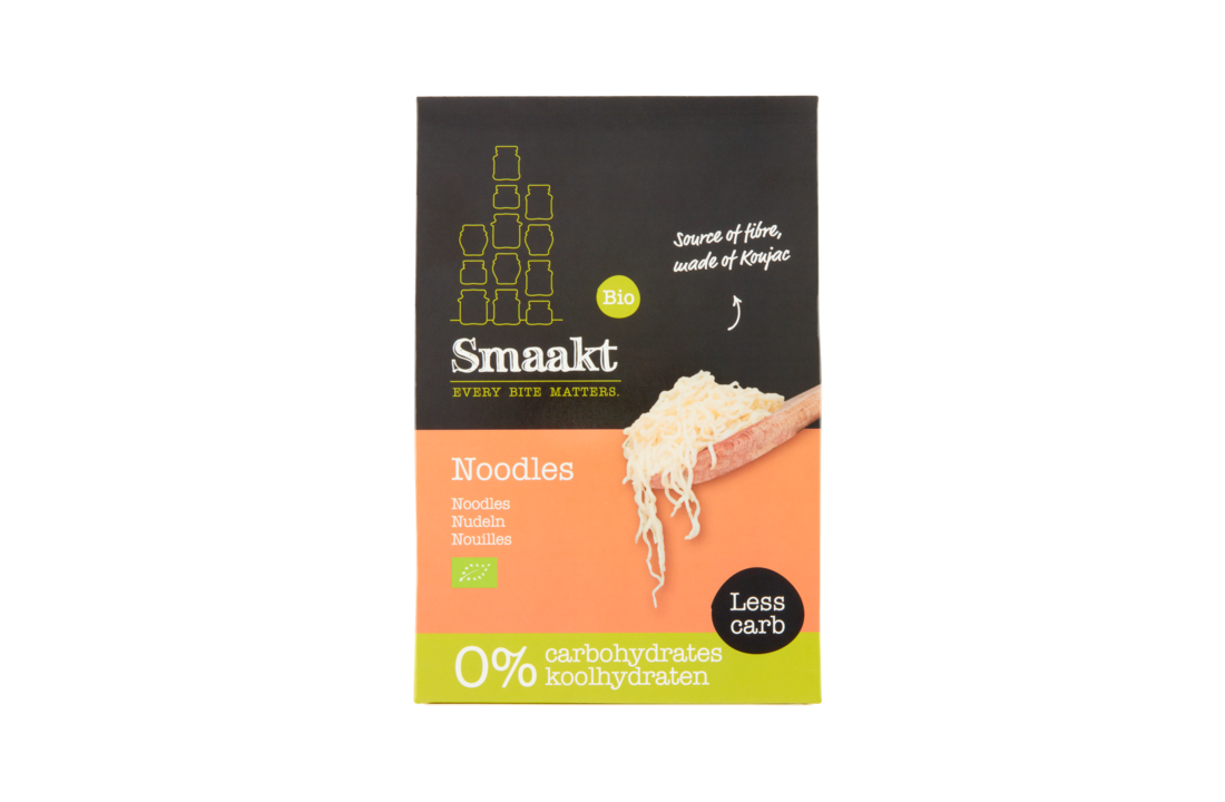 Smaakt Organic Konjac Plant Tagliatelle Noodles less carbs glutenfree 270gr