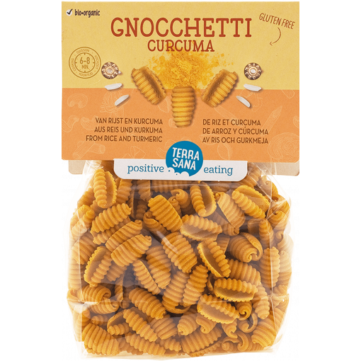 Terrasana Organic Gnocchetti curcuma 250gr