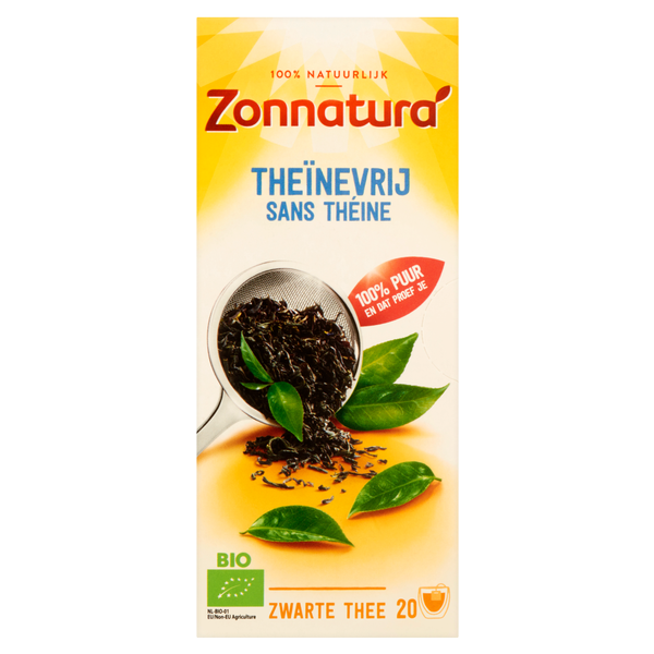 Zonnatura Organic Decaf Theine free Black Tea 20x