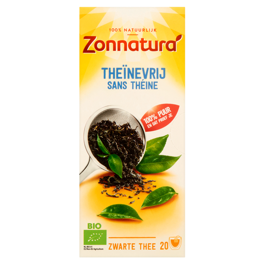 Zonnatura Organic Decaf Theine free Black Tea 20x