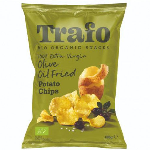Trafo Organic Potato Chips Extra Virgin Olive Oil 100gr