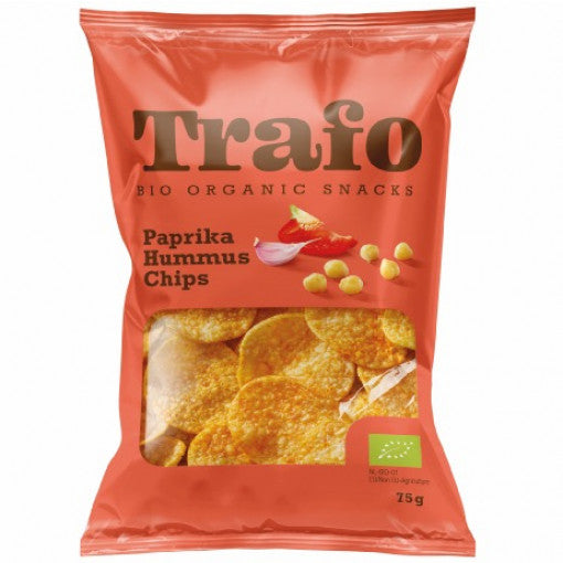 Trafo Organic Paprika Humus Chips 75gr