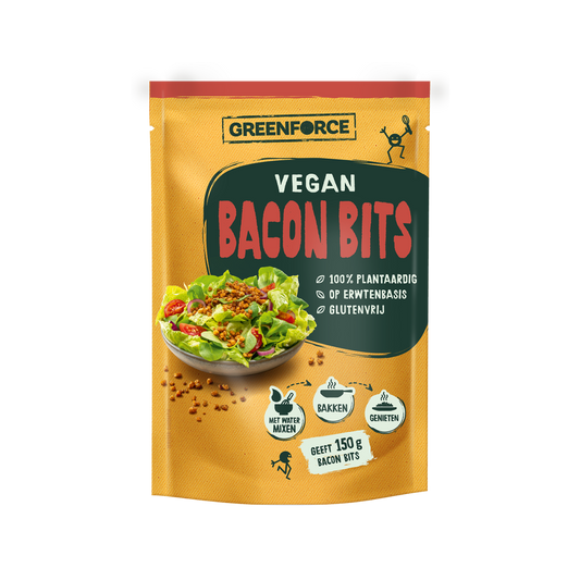SALE 30% - Green Force Bacon Bits Easy mix glutenfree 75gr (original hkd67, expiry Nov-24)