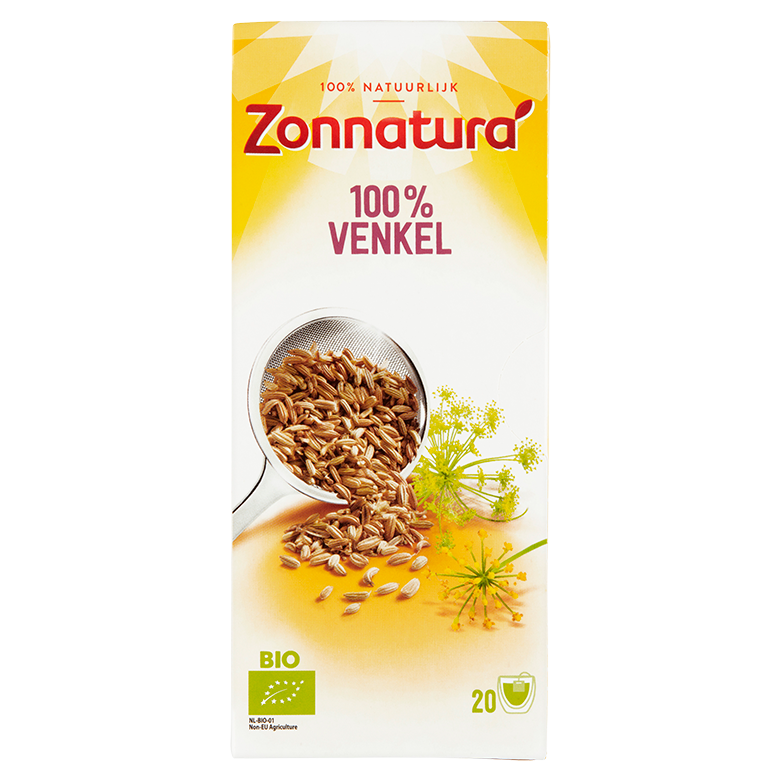 Zonnatura Organic Fennel Tea 20x