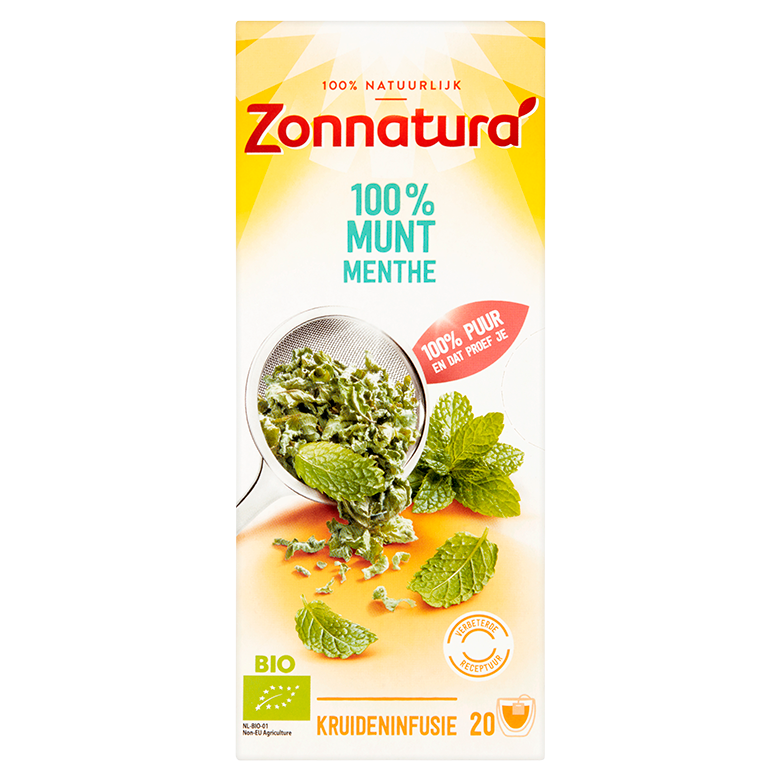 Zonnatura Organic Mint Tea 20x