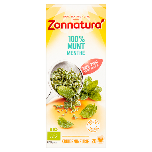 Zonnatura Organic Mint Tea 20x