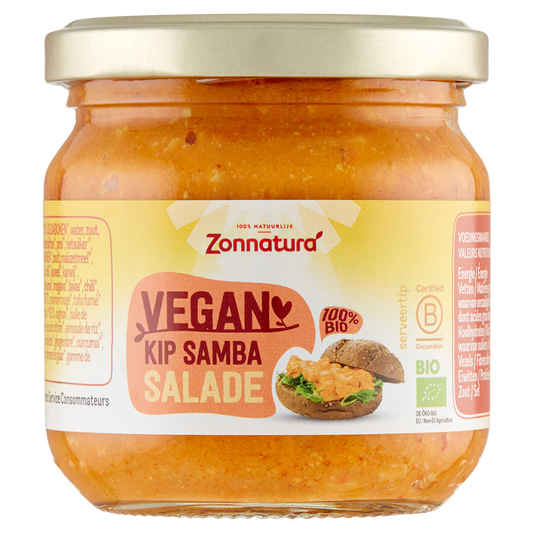 Zonnatura Organic Chicken Samba Salad spread 165gr