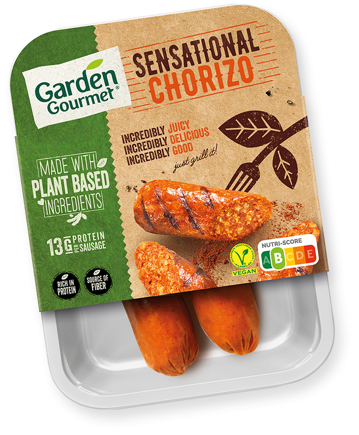 Garden Gourmet Chorizo Sausages 180gr