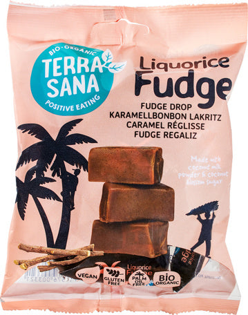 Terrasana Liquorice Fudge 150gr