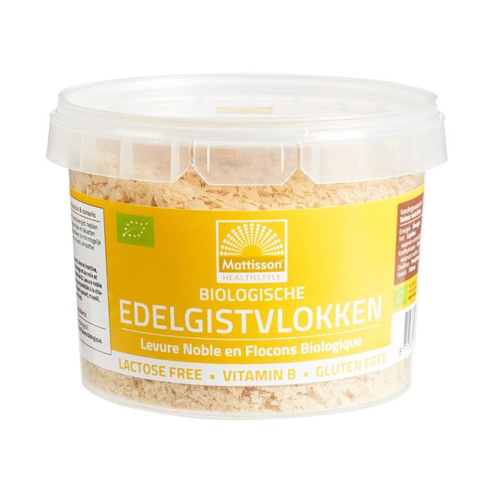 Mattisson Organic Nutritional Yeast Flakes Cheese glutenfree 200gr