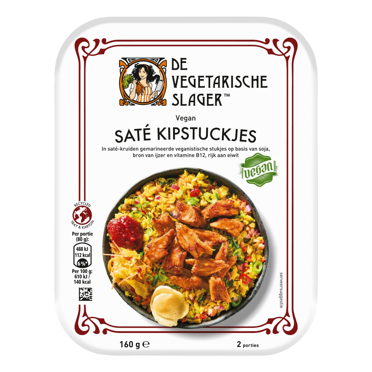 Vegetarian Butcher Satay Chicken Pieces 160gr