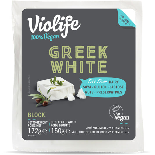 VioLife Greek White Block Feta Cheese 150gr