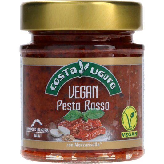 Costa Ligure Pesto Genovese Basil Mozzarella Tomato 135gr glutenfree