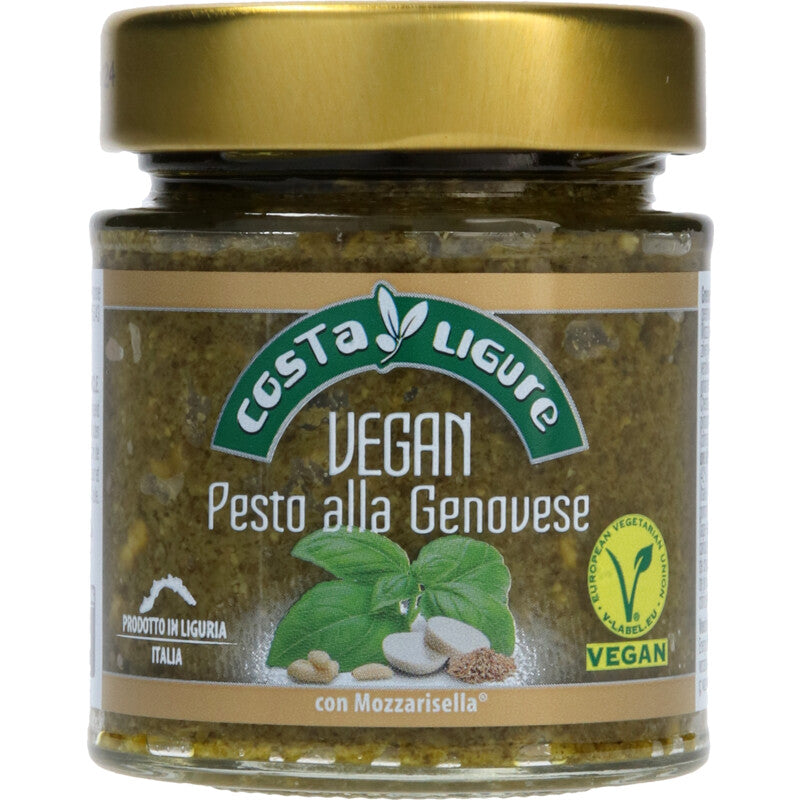 Costa Ligure Pesto Genovese Basil Mozzarella 135gr glutenfree