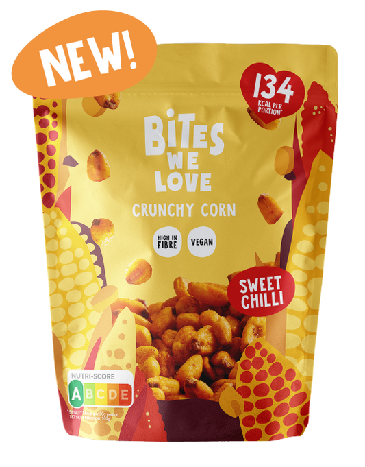 Bites We Love Crunchy Corn Sweet Chili 100gr