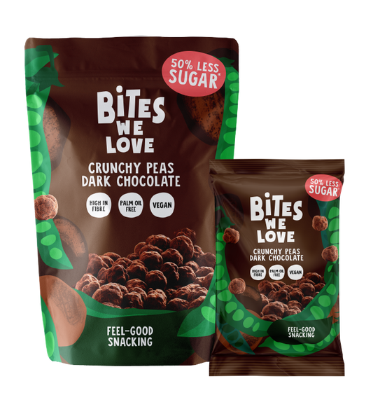 Bites We Love Crunchy Chocolate peas 100gr