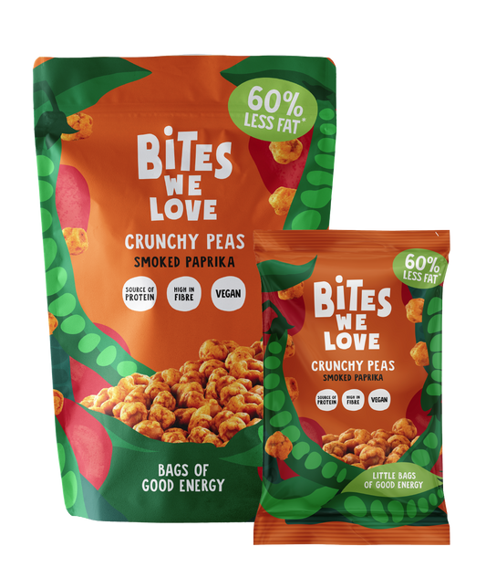 Bites We Love Crunchy Peas Smoked Paprika 100gr