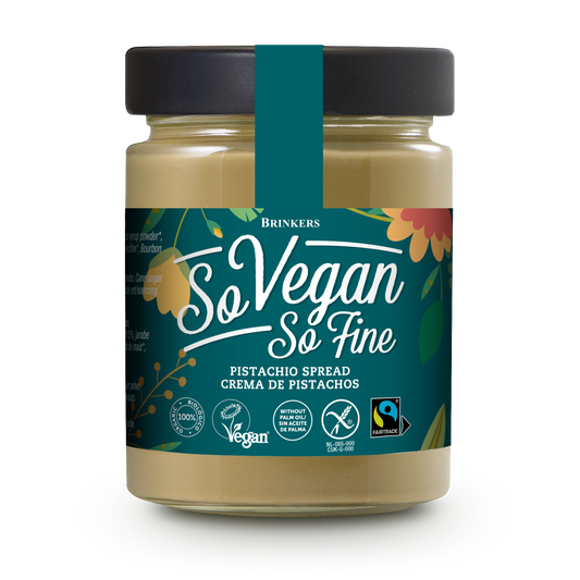 Brinkers La Viva Vegan Organic Pistache spread glutenfree 270gr