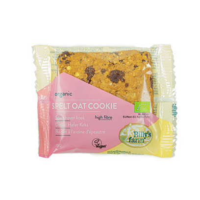 Billy's Farm Organic Spelt Oat Cookie 35gr