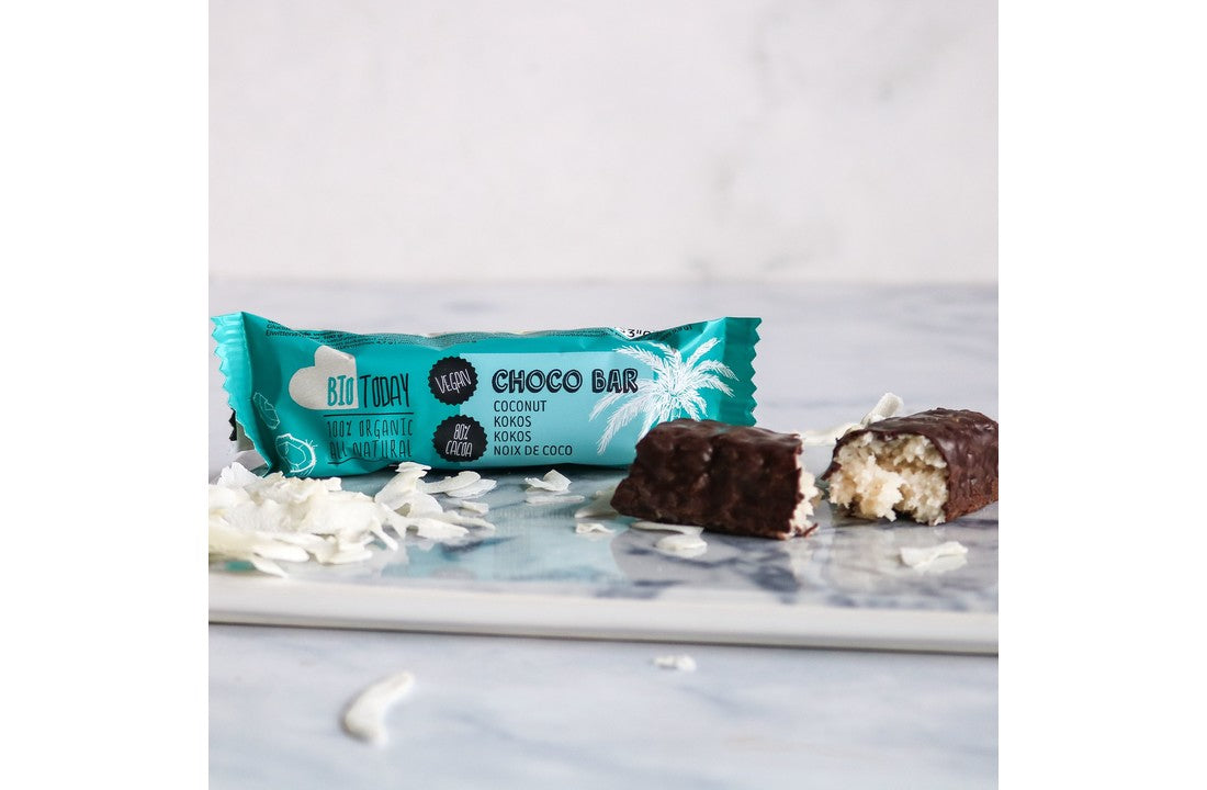 BioToday Coconut Organic Chocolate bar 3 pc