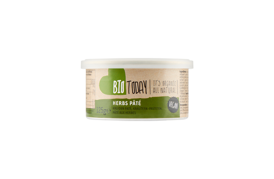 BioToday Organic Herbs Pate spread 125gr