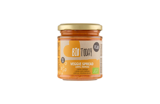 BioToday Organic Lentil-Red Paprika spread 160gr