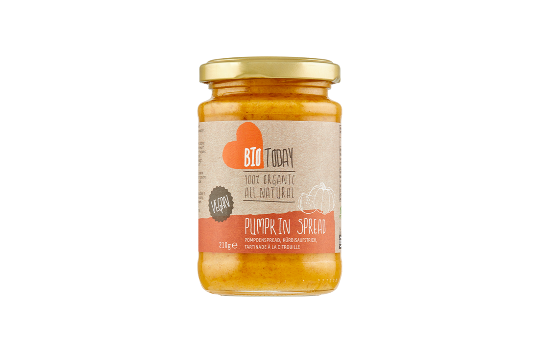 BioToday Organic Pumpkin spread 210gr