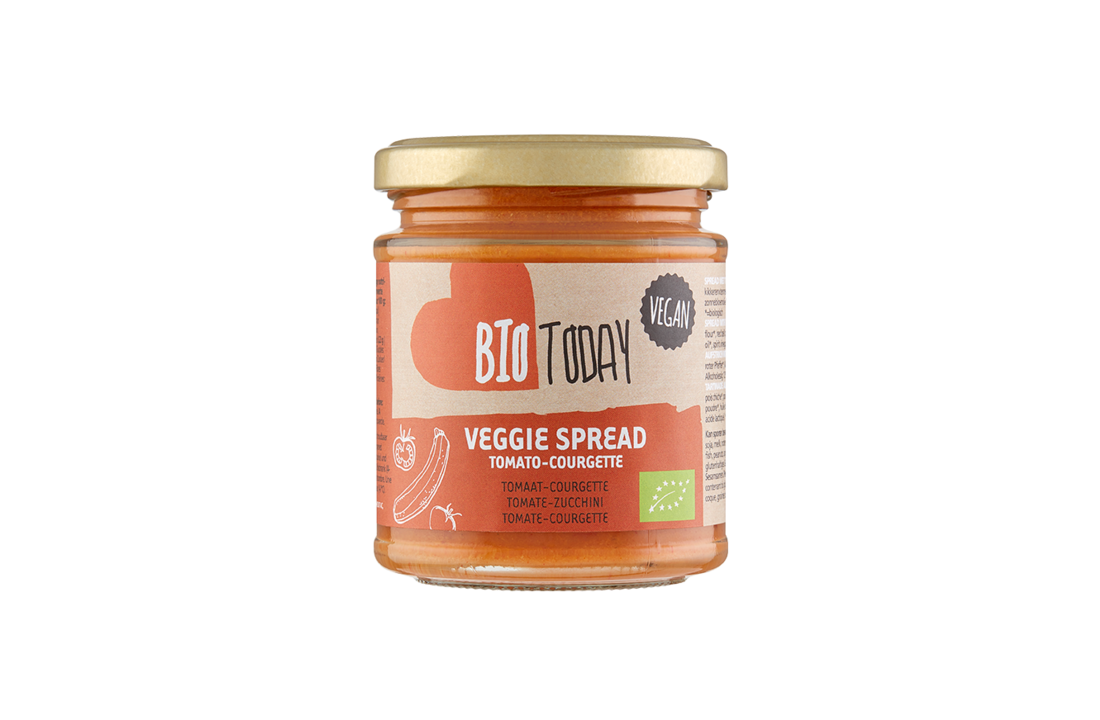 BioToday Organic Tomato-Zucchini spread 160gr