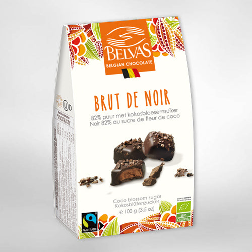 Belvas Organic Chocolate Dark Bonbons 100gr glutenfree