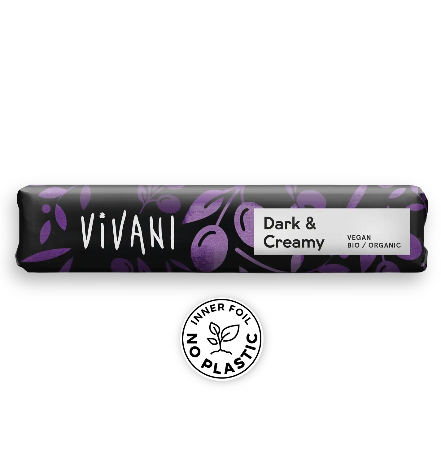 Vivani Organic Chocolate bar Dark & Creamy 35gr glutenfree