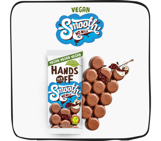 Hands Off Chocolate tablet Smooth Hazelnut Praline 100gr
