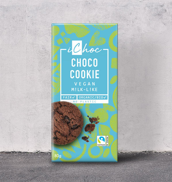 iChoc Chocolate tablet Cookie 80gr