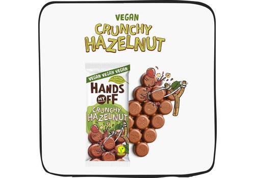 Hands Off Chocolate tablet Crunchy Hazelnut 100gr